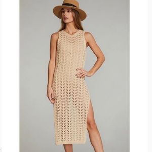Midi crochet coverup